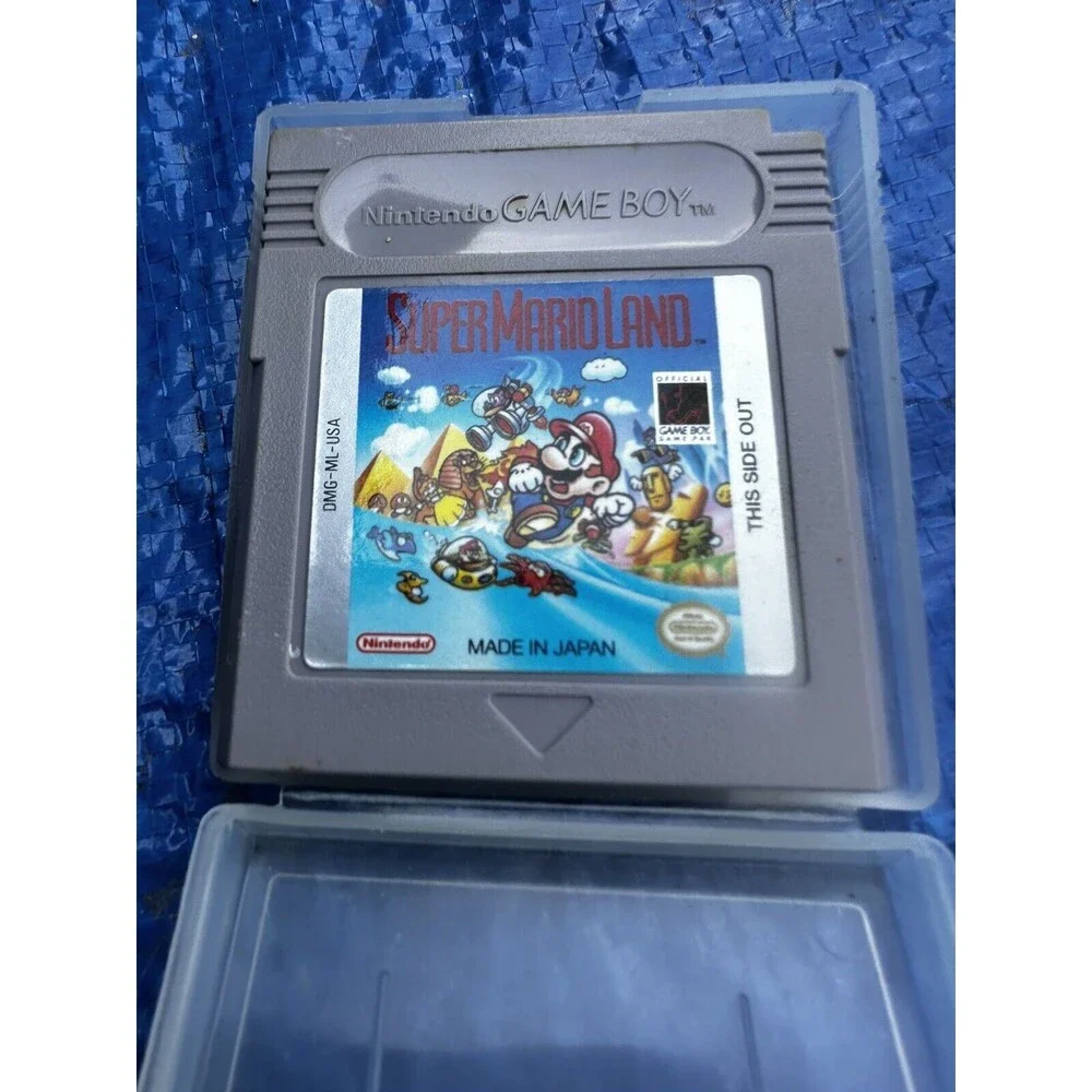 Super Mario Land Nintendo Authentic Gameboy Game - Tested + FREE CASE